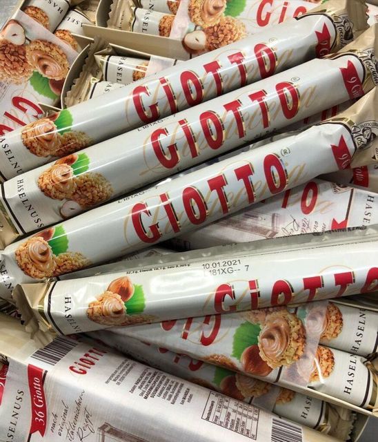 Favorite Ferrero Giotto Crispy Hazelnut Chocolate Wafer Snack Fresh Premium Quality Wholesale Price Supply - Image 1