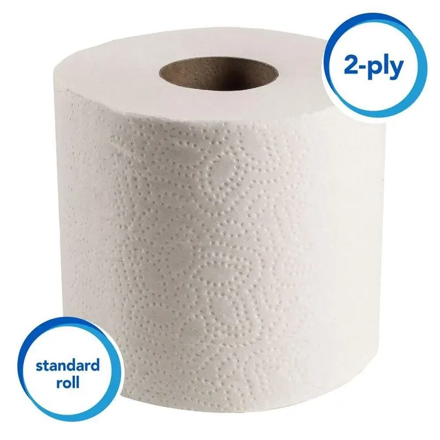 Wholesale Scott Essential Standard Roll Toilet Paper 04460 – 80 Rolls/Case supply - Image 2