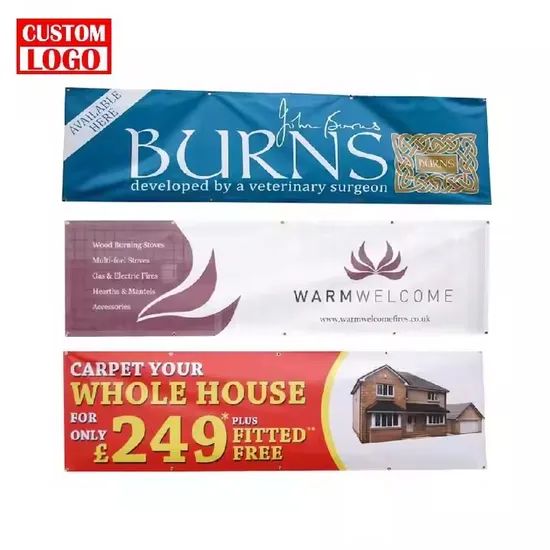 Print Customized Vinyl Posters Hanging Banner with Custom Sizes - Image 4