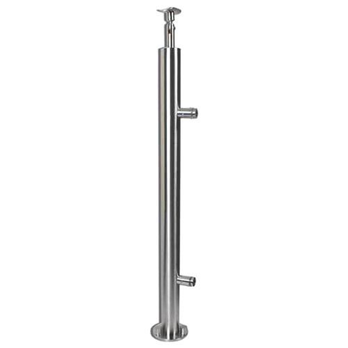 SS Railing Baluster Pattern Plain Finish Polished Material Grade SS 304 Usage Stairs And Railing Material Stainless Steel, - Image 1