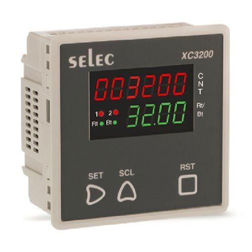 Selec XC3200 Programmable Counters Brand Selec Size 96*96 mm Display Type LED Model Number XC3200 Input Speed 0 to 30 - Image 1