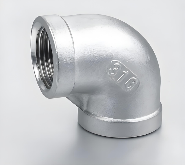 ISO 9001 China wholesale price investment silica sol casting pipe fittings 304 stainless steel check valve body elbow 45 pipe fittings for machinery accessories and equipment - Image 3