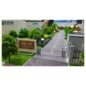 3D Modeling High-Quality Factory Building Design Scale Model Standards 1:100 Trademark TRANKA Model NO. TK-05544A Type Building - Image 6