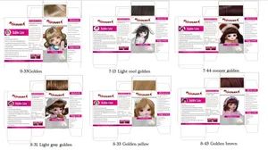 Professional Hair Color Dye Nice Bubble Hair Color Shampoo Easy DIY - Image 4