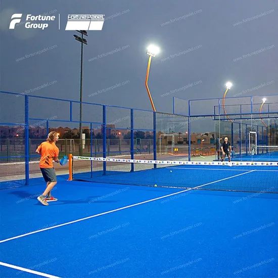 Tennis Court Equipment Wpt Competition Design Super Panoramic Padel Tennis Court - Image 6