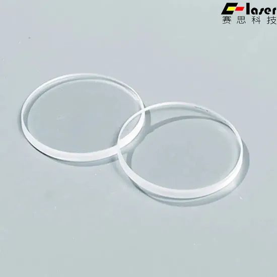 Optical Glass Calcium Fluoride Window Flat Medical Laser Lens Protection CaF2 Material - Image 1