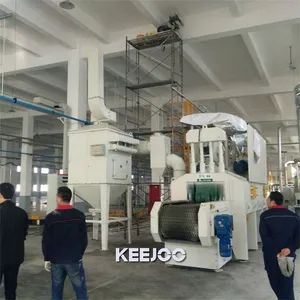 Wire Mesh Belt Shot Blasting Machine PLC Seimens Condition New Model NO. QWD Specification CE HS Code 84798190 Trademark KNNJOO - Image 5