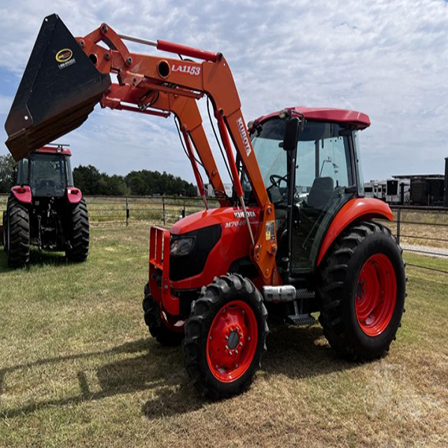 New Kubota Tractors M7040 40Hp 4 Wheel Used Tractor Kubota M7040 with Front Loader - Image 2