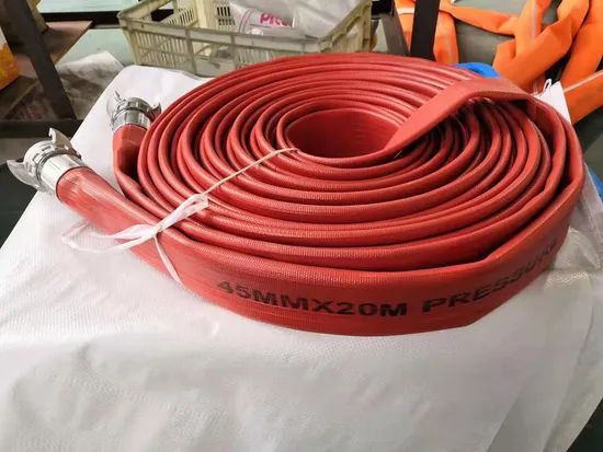 1.5 Inch Fire Hose with PVC Tube Marine Water Discharge Hose Color White Origin China Text Customizable HS Code 5909000000 - Image 2