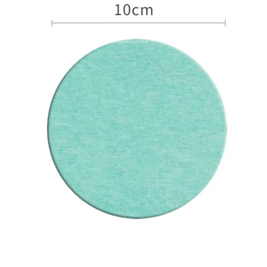 Water Absorbent Diatomite Coasters for Table Protection Fast Drying Stone Coasters - Image 6