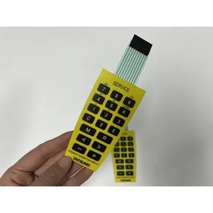 Touch Button Keypad Flexible Push Button Membrane Switch Origin China Trademark Custom MOQ No MOQ Limited HS Code 8538900000 - Image 1
