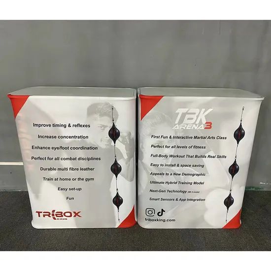 Portable High Quality Exhibition Fabric Trade Show Promotion Table Counter - Image 3