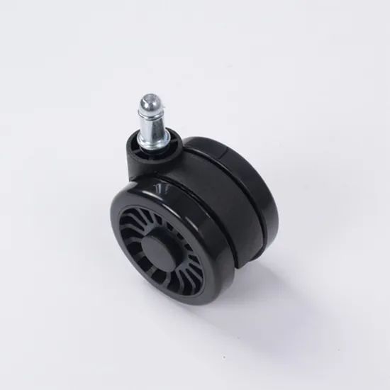 Rubber Caster Wheels with Thread Office Swivel Chair Replacement Spare Parts Castor - Image 5
