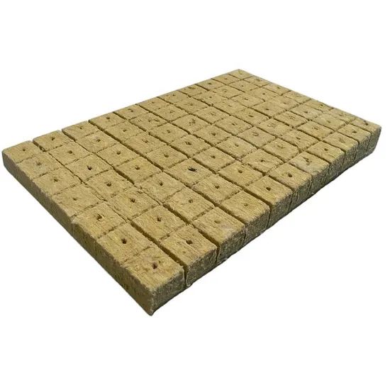 Wholesale Price Hydroponics 5X5X4cm Rock Wool Manufacturer Size Large Color Beige Trademark G&N Density 80kg/M3 Manufacturer - Image 2