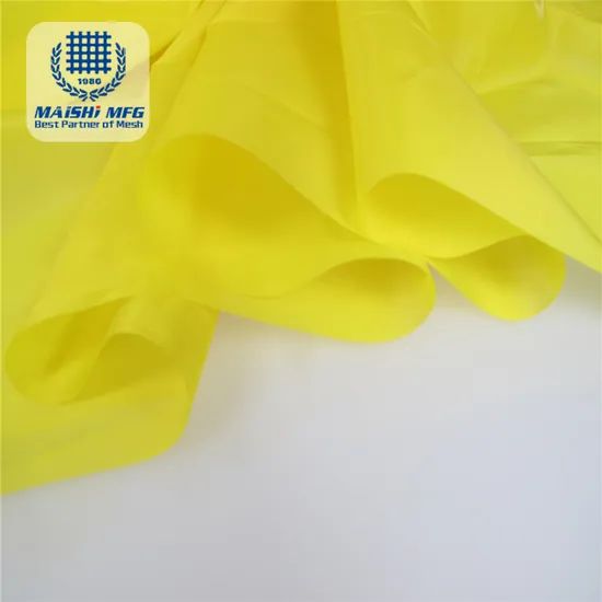 Polyester Mesh Silk Mesh for Screen Printing MOQ 10m Elasticity Low Width 0.6m-3.68m Trademark MAISHI Origin Hebei - Image 4