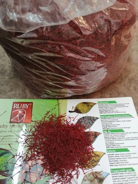 Saffron (Super Negin, Sargol, Poushali, Bunch, Style) Grade Sargol Color Crimson Red Aroma Strength Strongest Flavor Intensity Strongest - Image 3