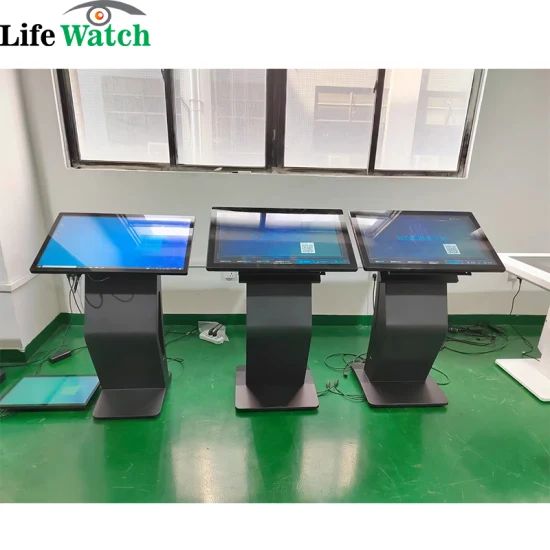 Shopping Mall Map Guidance Information LCD Touch Kiosk Display Screen ...