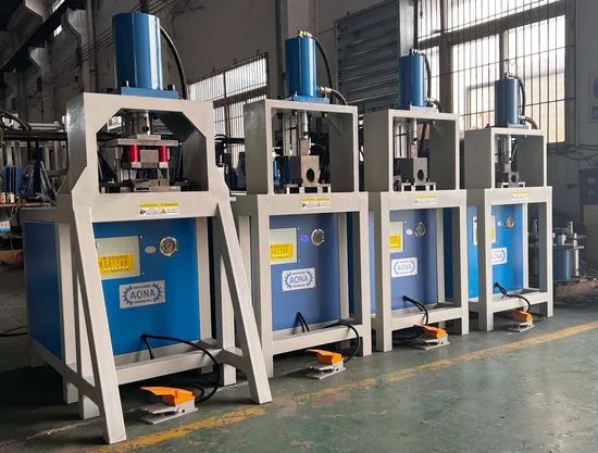 Manual Hydraulic Pipe Punching Machine Origin China Condition New Trademark AONA HS Code 8462490000 Model NO. Customized - Image 6