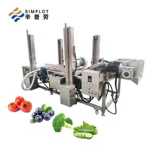 Commercial Large Capacity Bubble Washing Machine Fruit Vegetable Seafood Processing Line Equipment - Image 6
