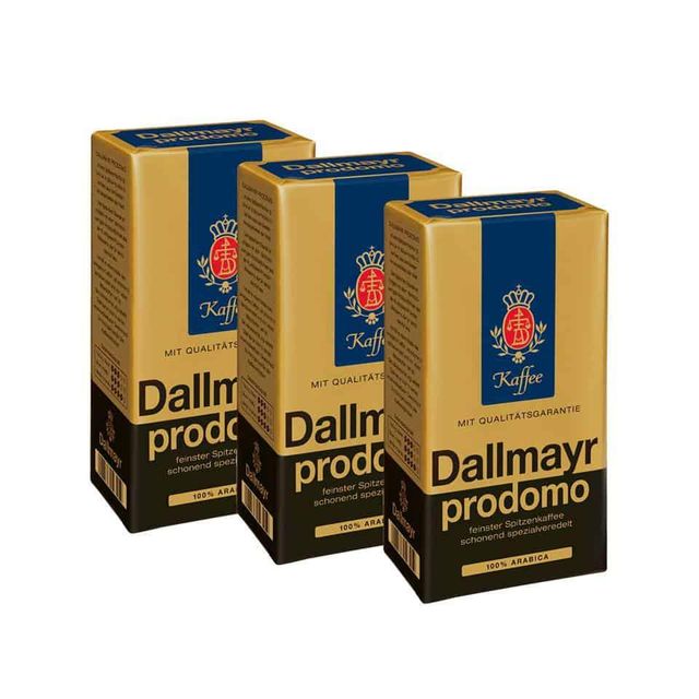 Dallmayr Prodomo Ground Coffee 500g Packaging carton Shelf Life 18 Months Place of Origin - Image 3