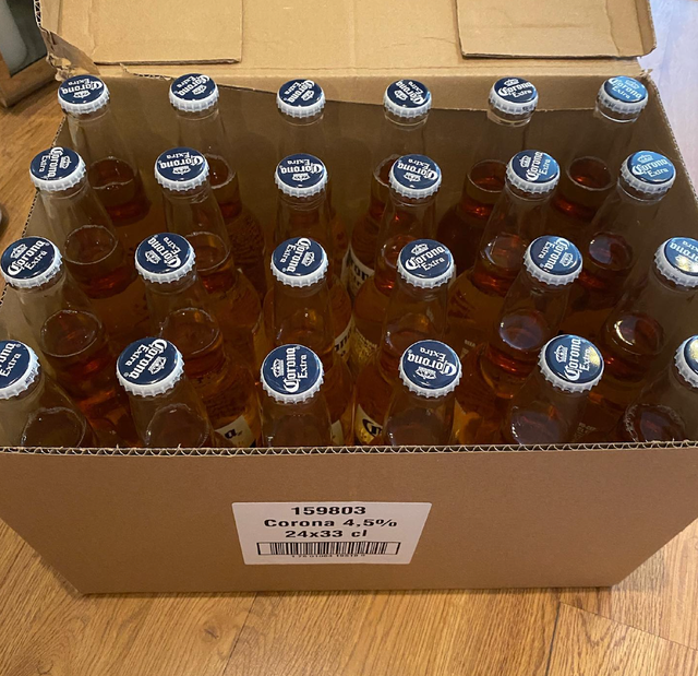 Refreshing Corona Extra Original Mexican Lager 24 × 355ml bottles per case - Image 3