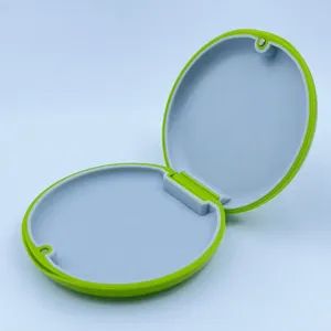 SJ Plastic Retainer Case CE High Quality Denture Container Box Teeth Orthodontic Aligner Braces Dental Retainer Box - Image 5