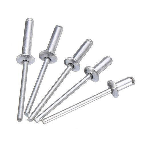 Pop Rivets, Size: 2.4 To 6.4 Mm Color Natural Size 2.4 to 6.4 mm Packaging Type Box I Deal In New Only Quantity Per Pack - Image 1