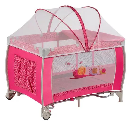 Baby Bed Playpen Mosquito Net, Rocking Bar HS Code 9403 Origin China Condition New Style American Color Multicolor Customized - Image 2