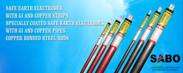 Copper Earth Electrode Brand Sabo Material Copper Diameter 50 mm dia Type Copper earthng Copper Purity 99.9% Corrosion Resistant - Image 1