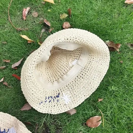 Wholesale Fashion Collapsible Straw Hat - Image 5