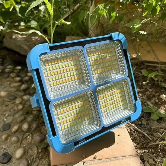 Portable Emergency Light 50W Solar Flood Lights Cable 3m Power ≥30W IP Rating 66 Model NO. SN Origin China Trademark - Image 2