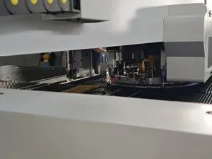Metal Sheet Plate Drilling Machine / Perforating Machine / CNC Drilling / Automatic Drilling Machine with Laser Cutting Function - Image 5