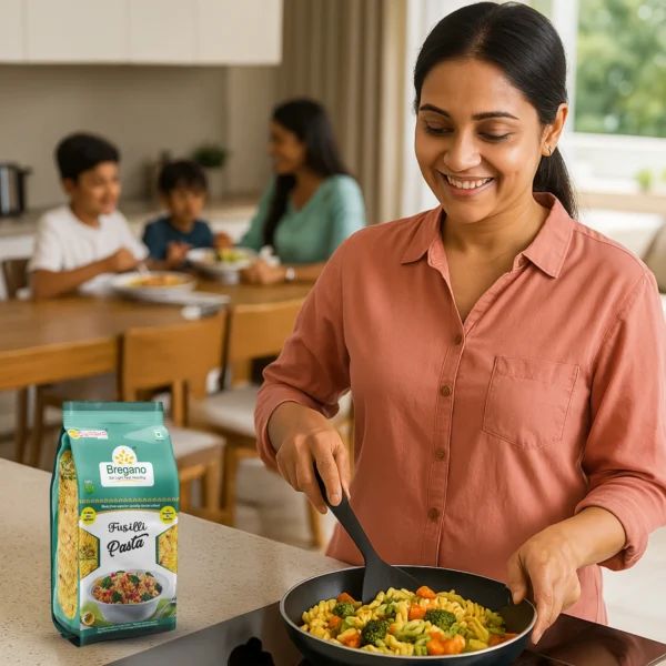 Bregano Fusilli Pasta | Premium Quality & Healthy Pasta | Made with 100% Durum Wheat Semolina - Image 3