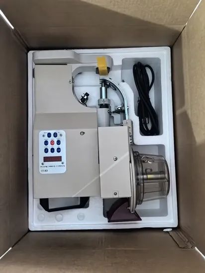 Foot Step Automatic Electric Buttonhole Punching Machine Eyelet Puncher for Banner Tarpaulin Paper PVC Packaging Bags - Image 3