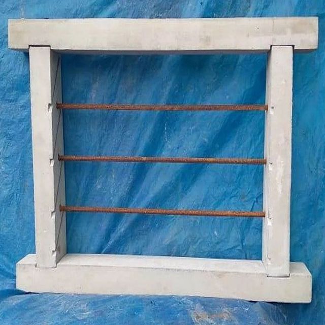 Grey 22mm Rectangle RCC Window Frame Width 22mm Color Grey Material RCC Thickness 22mm Size 18X24inch Shape Rectangle Style - Image 1