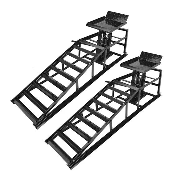 Heavy Duty Hydraulic Steel Car Lift Service Ramps - Image 3