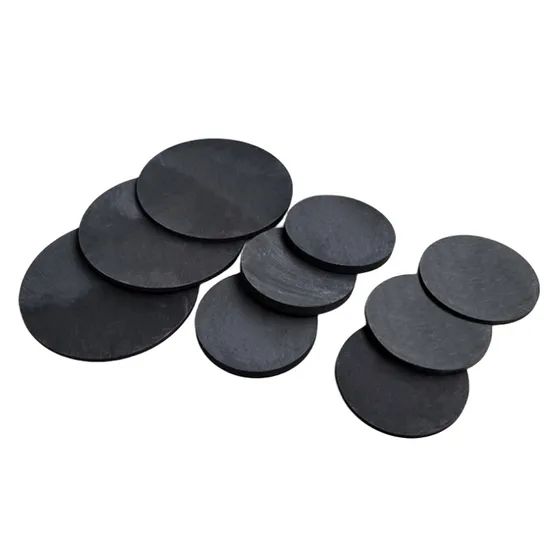 Graphite Products Isostatic High Density Graphite Round Sheet Graphite Round Plate Graphite Disc for Vacuum Pump Pyrolytic Graphite - Image 3