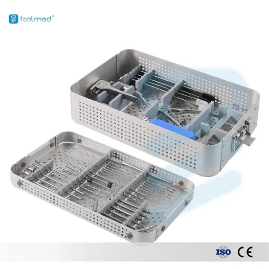 Orthopedic Surgical Instruments Set Medical Osteotomy Locking Plate Titanium System for Bone Cutting & Fixation in Surgery - Image 1