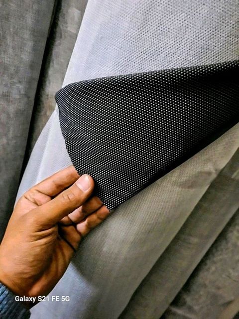 Rexine Leather Color Black Thickness 0.8 mm Design/Pattern Plain Usage/Application Bike Seat Durability Flexible And - Image 1