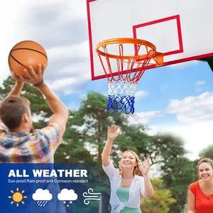 Factory Polyester All Weather Heavy Duty Professional Match Basketball Ring Net - Image 6
