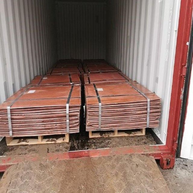 Cheap Price High Quality Electrolytic High Purity Grade Pure Copper Cathode 99.99% 80 KG Austria Decoiling Bending Punch - Image 1