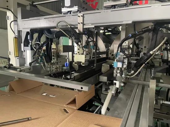 Automatic Multi-Functional Corrugated Board Box Folding Gluing Machine - Image 4
