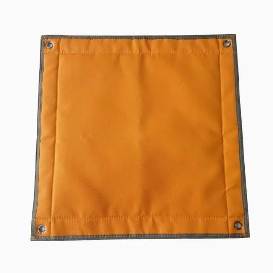 Square Coated Fire Pit Mat, Used for Outdoor Barbecue, Family Gatherings, Welding Protection, Camping and Other Fire Prevention and Drainage - Image 3