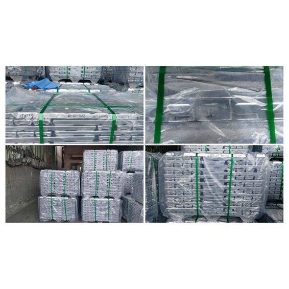 Best Price Aluminum Metal Ingots, Aluminium Ingot A00 A7 99.7% Manufacturer High quality. - Image 3