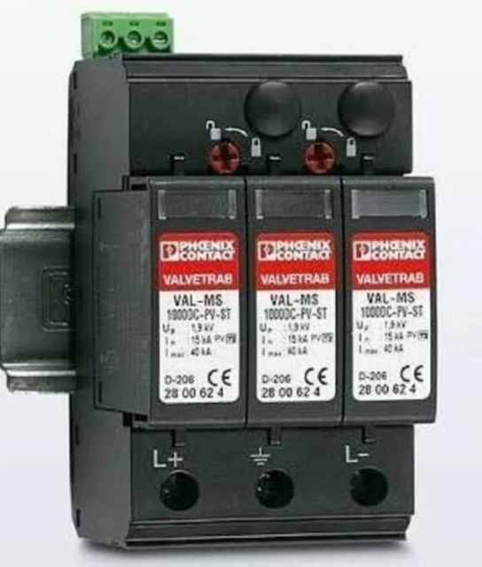 Mersen Surge Trap DC Surge Protection Device Brand Mersen Waveform 8/20 Μs Format Enfichable ROHS Compliant Yes Torque Rating 3 N - Image 1
