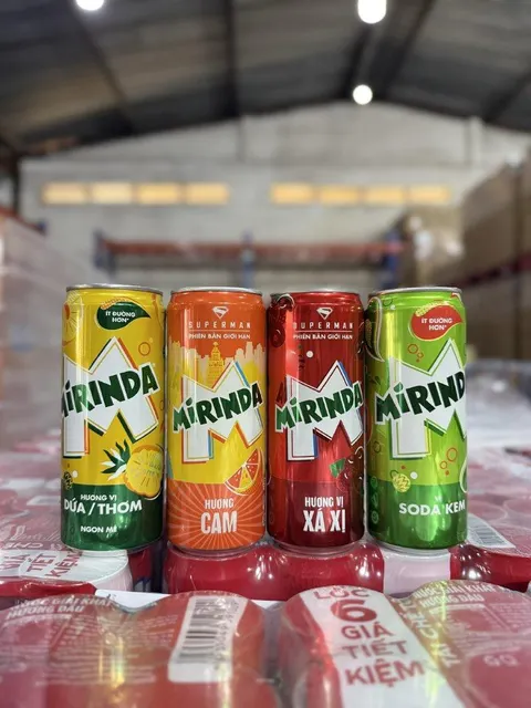 Mirinda Soft Drink Carbonated Drink 320ml - Mirinda Drink from Vietnam - Image 4