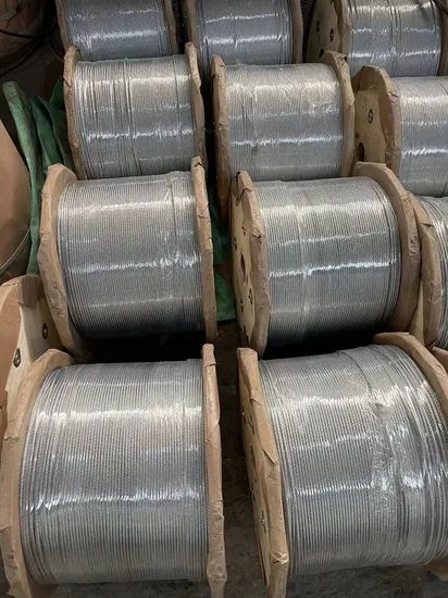 Galvanised Steel Cable, Steel Wire Ropes 7X7 Origin China Model NO. 7X7 Surface Smooth HS Code 73121000 Application Rope - Image 6