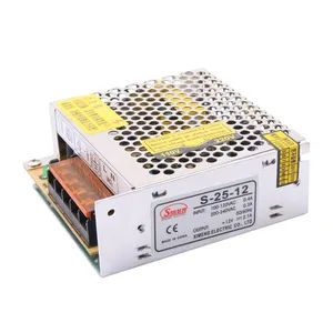 Smun 25W 12VDC Power Supply for LED Lighting LED Strip Brand Smun Origin China Weight 0.3kg Model S-25-12 Trademark - Image 1