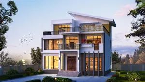 Metal Galvanized Steel Structure for Compact Villa Construction with High Quality Structure From China - Image 4