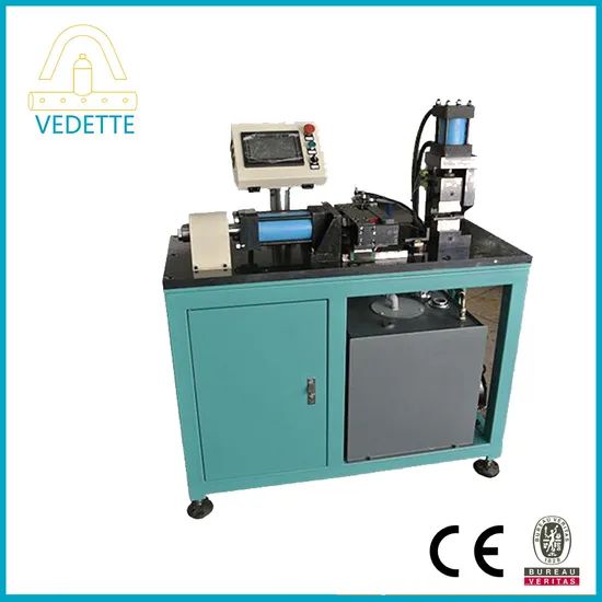 CNC Metal Copper Pipe Tube End Forming Process Machine Origin China Trademark VEDETTE HS Code 8501109101 Model NO. - Image 1